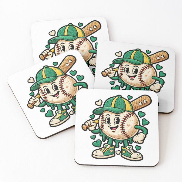 Item preview, Baseball Drip Dripping Heart Icecream Baseball designed and sold by ArtDesignTp.