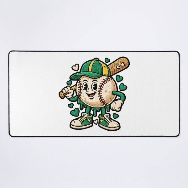 Item preview, Baseball Drip Dripping Heart Icecream Baseball designed and sold by ArtDesignTp.