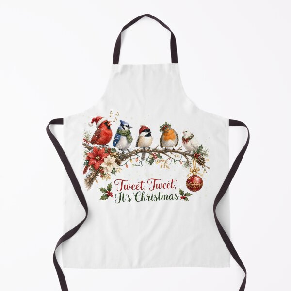 Item preview, Winter Birds Christmas – Tweet Tweet, It's Christmas designed and sold by JessArty.