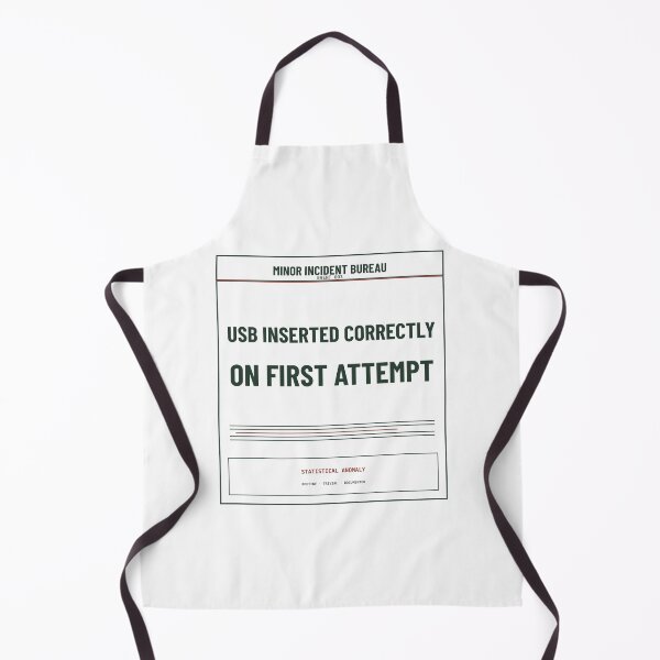 Item preview, Usb Inserted Correctly On First Attempt Light | Funny Bureaucratic Incident Design designed and sold by MinorIncidentBureau.