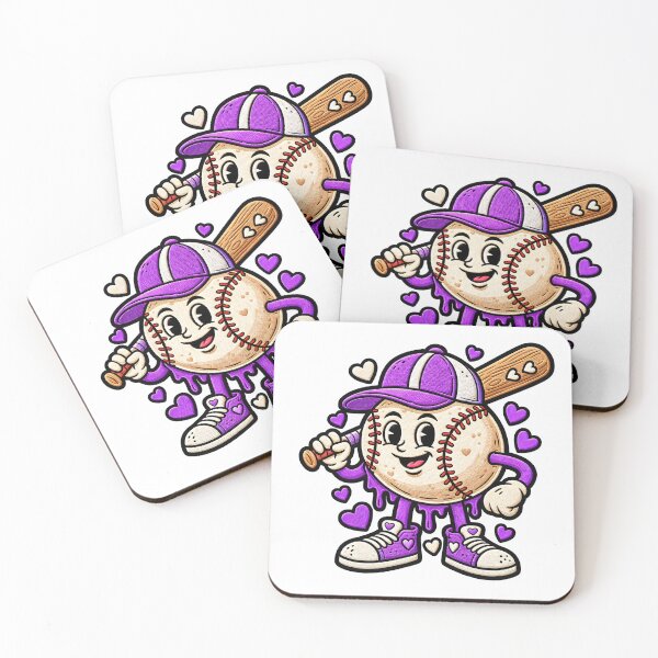Artikelvorschau, Baseball-Tropfen-Eiscreme, herzerweichende Baseball-Kunst entworfen und verkauft von ArtDesignTp.