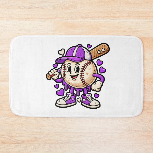 Item preview, Baseball Drip Icecream Heart Melting Baseball Art designed and sold by ArtDesignTp.