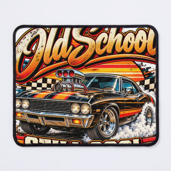 Item preview, Old School Still Cool Vintage Muscle Car designed and sold by Revueltika.