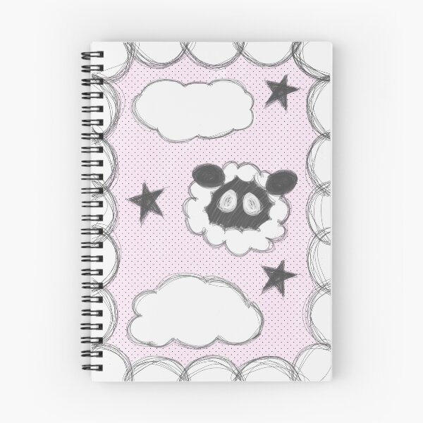 Item preview, Cute Sheep with Clouds and Stars designed and sold by bxnnylotus.
