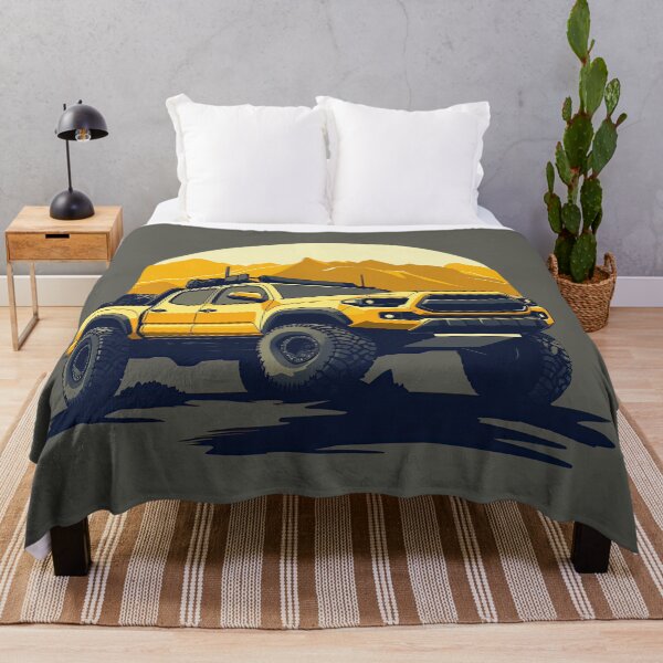 Item preview, Tacoma Overland Yellow Pickup designed and sold by blackdogshop.