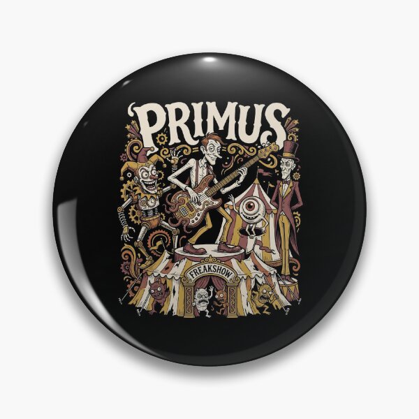 Item preview, Primus Freakshow — Vintage Alternative Rock Illustration designed and sold by Etch-art.