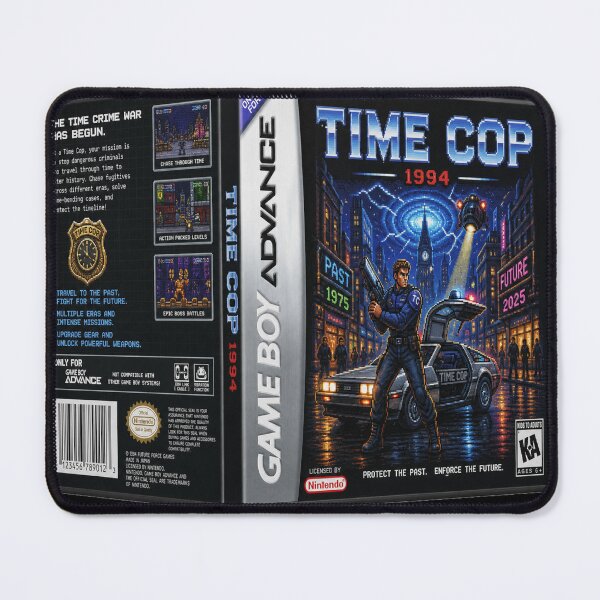 Item preview, "TIMECOP". 90s sci-fi designed and sold by JMAVILA ART.