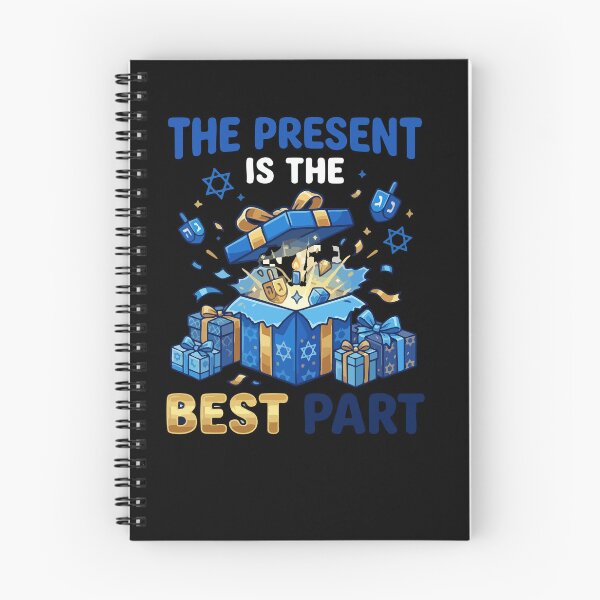 Item preview, The Present Is The Best Part Hanukkah Joy designed and sold by YASSINE HZ.