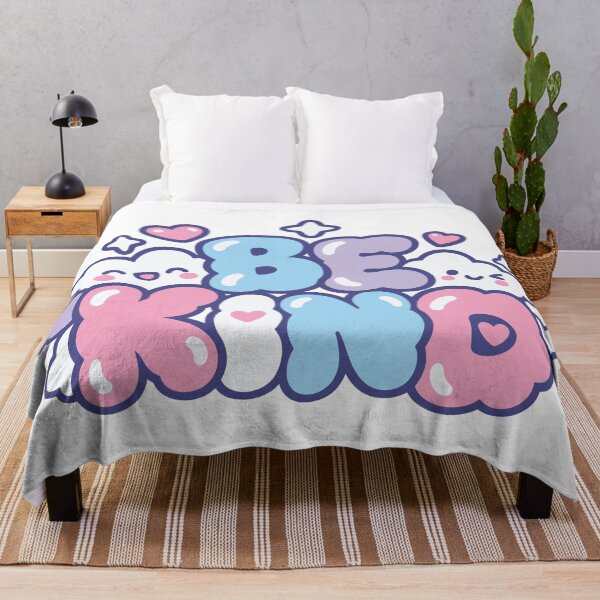 Item preview, Be Kind Cute Pastel Bubble Lettering Positive Quote designed and sold by FemmePod.