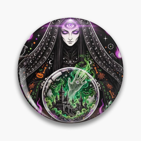 Item preview, Madame Hex — The Fortune Teller of Doom designed and sold by DibujandoPorfa.