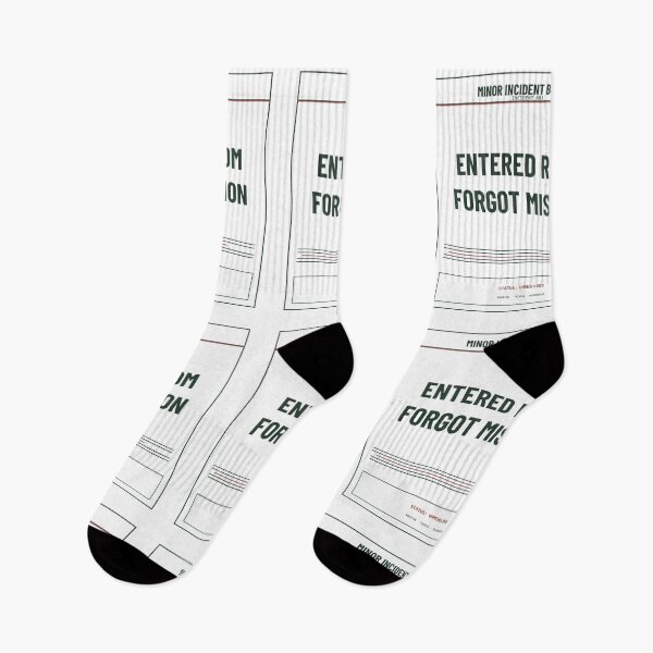Item preview, Entered Room Forgot Mission Light | Funny Bureaucratic Incident Design designed and sold by MinorIncidentBureau.