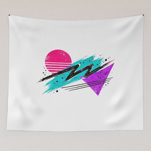 Item preview, Time Machine – 1992 Abstract Street Energy | Vintage 90s Geometric Art designed and sold by Vibe04.