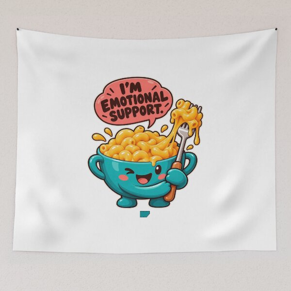 Item preview, Mac and Cheese Emotional Support designed and sold by eWproject.