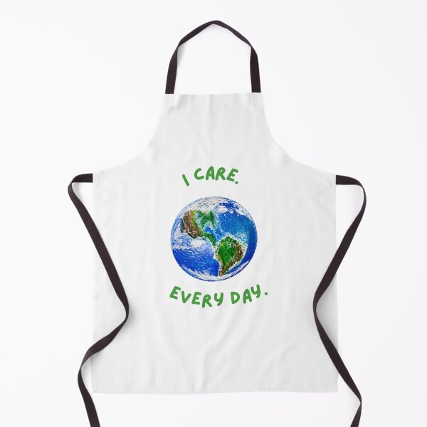 Item preview, I Care Every Day – Earth Graphic Art designed and sold by Julia N.