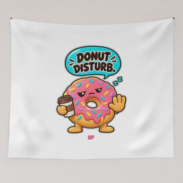 Item preview, Donut Disturb My Coffee Break designed and sold by eWproject.