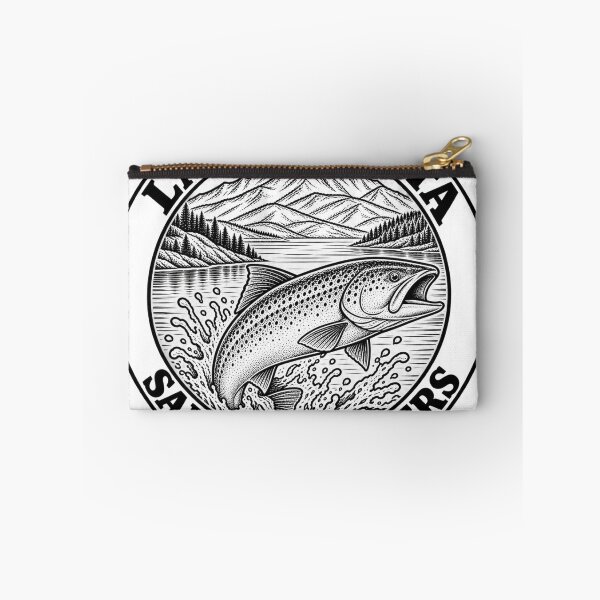Item preview, Lake Shasta Salmon Hunters • California Fishing Emblem designed and sold by Tee Visions.