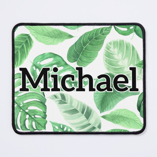Item preview, Michael Green Leaf Motif designed and sold by LDJBlank.