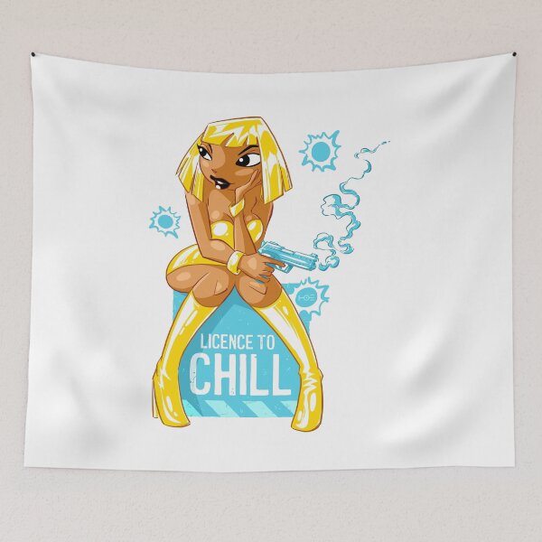 Item preview, License to Chill designed and sold by Zerpentynez.