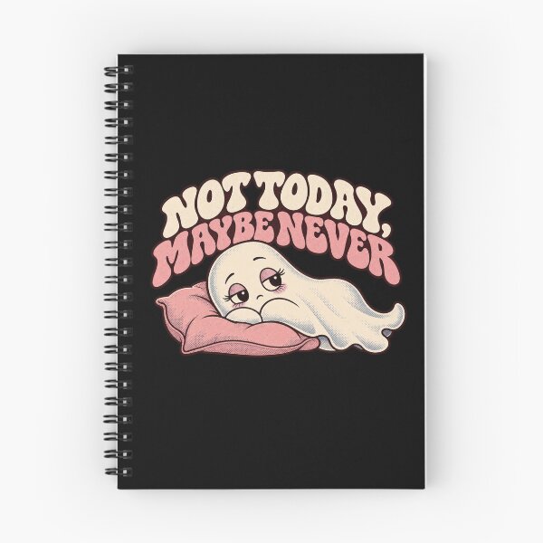 Item preview, Not Today Tired Ghost designed and sold by erumi.