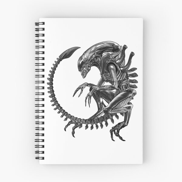 Item preview, Xenomorph Spiral - Grey designed and sold by claracecilia.