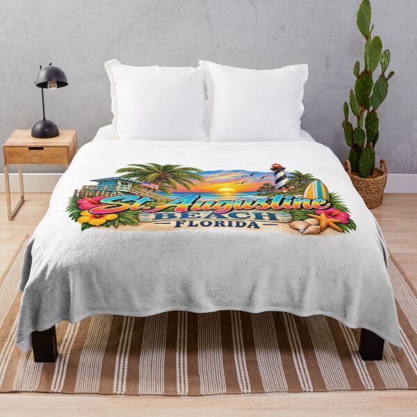 Item preview, This is a beach design for St. Augustine Beach in Florida designed and sold by RBBeachDesigns.