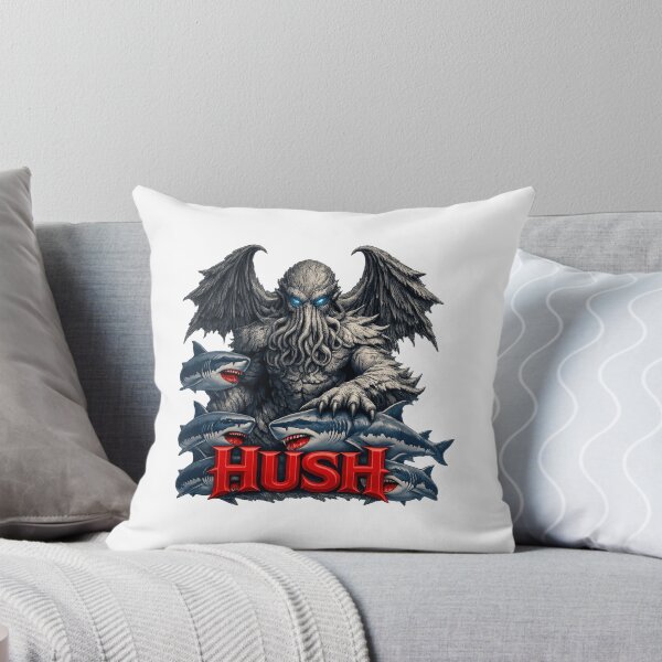 Item preview, Hush Deep-Sea Horror Streetwear T-Shirt - Dark Aquatic Monster Graphic designed and sold by FrozenHeat97.