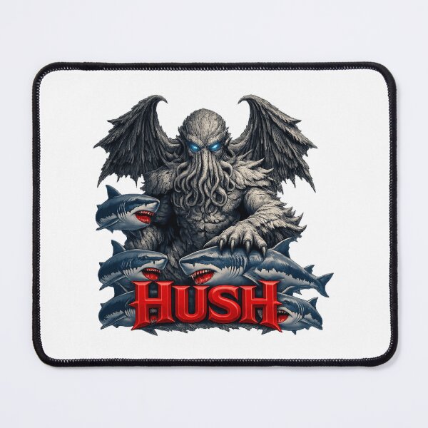 Item preview, Hush Deep-Sea Horror Streetwear T-Shirt - Dark Aquatic Monster Graphic designed and sold by FrozenHeat97.