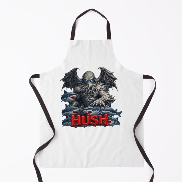 Item preview, Hush Deep-Sea Horror Streetwear T-Shirt - Dark Aquatic Monster Graphic designed and sold by FrozenHeat97.