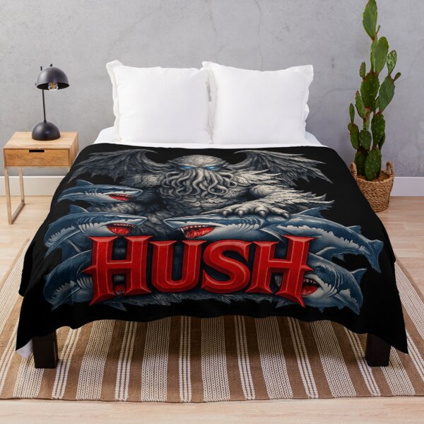Item preview, Hush Deep-Sea Horror Streetwear T-Shirt - Dark Aquatic Monster Graphic designed and sold by FrozenHeat97.