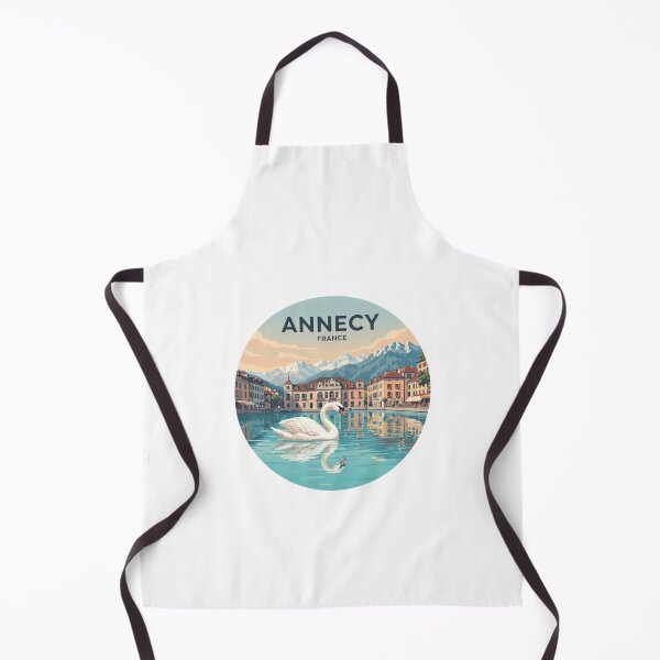 Item preview, Annecy France: Swan Alpine Lake Design designed and sold by CircinusStore.