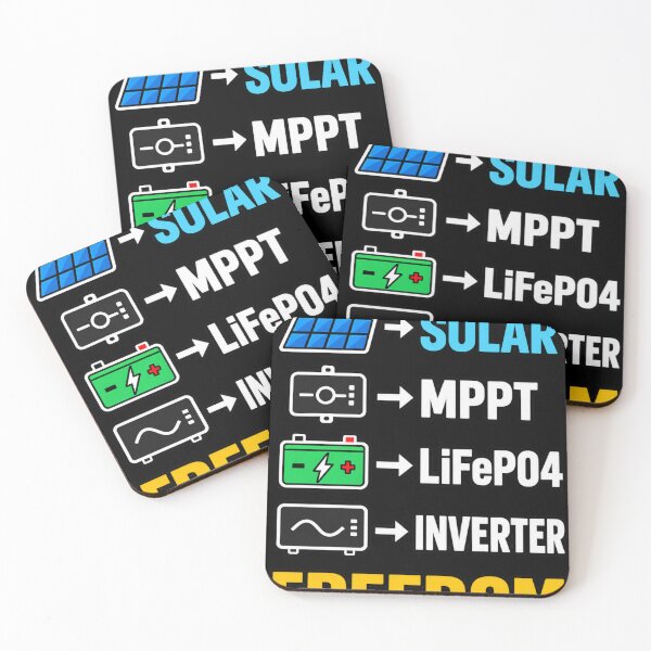 Item preview, Solar Power Freedom — MPPT, LiFePO4 Battery & Inverter designed and sold by UrsaOasis.