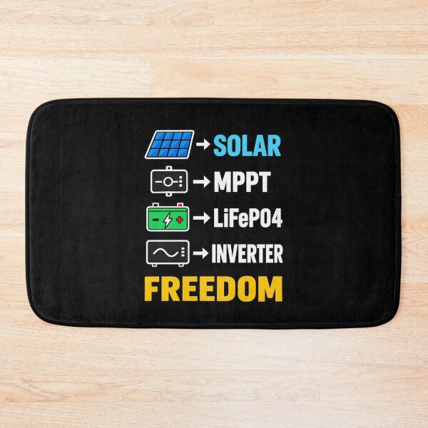 Item preview, Solar Power Freedom — MPPT, LiFePO4 Battery & Inverter designed and sold by UrsaOasis.