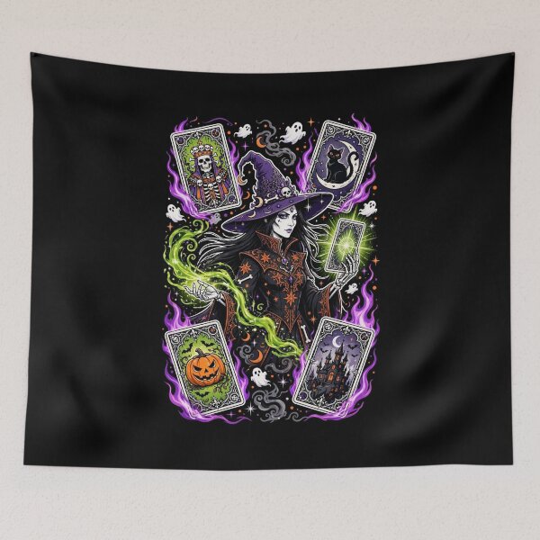 Item preview,  The Tarot Witch — The Cards Never Lie designed and sold by DibujandoPorfa.