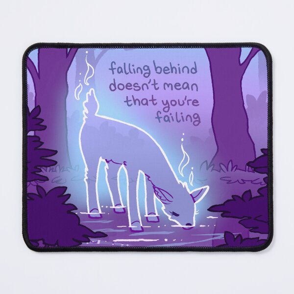 Item preview, "Falling Behind" Ghost Deer designed and sold by thelatestkate.