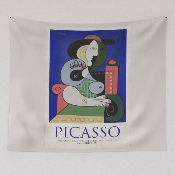 Item preview, Cartel de exposición vintage de Pablo Picasso designed and sold by letitrip.