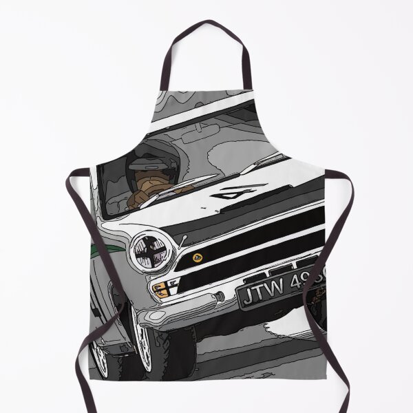 Item preview, Jim Clark Lotus Cortina - Rallyist Garage Art Collection designed and sold by Rallyist.Art Merchandise.
