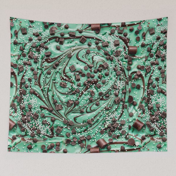 Item preview, Mint Chocolate Chip Candy Swirl designed and sold by Seeding Serendipity.
