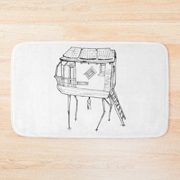 Item preview, Casa endeble - Casa surrealista sobre pilotes designed and sold by BarnBurns.