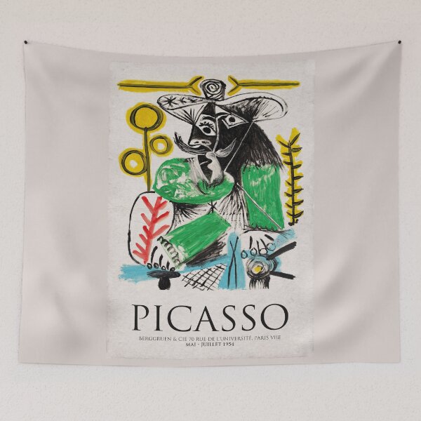 Item preview, Cartel de exposición vintage de Pablo Picasso designed and sold by letitrip.