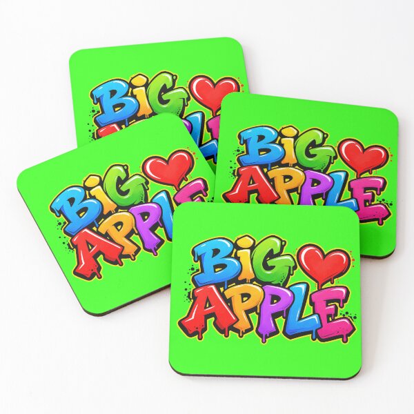 Item preview, Big Apple Heart Design Graffiti  designed and sold by cringe0015.