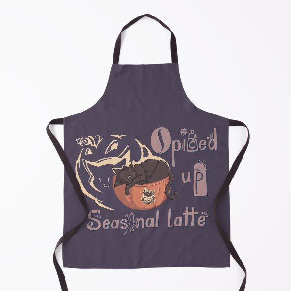 Item preview, Pumpkin spice latte cat designed and sold by leksiia.