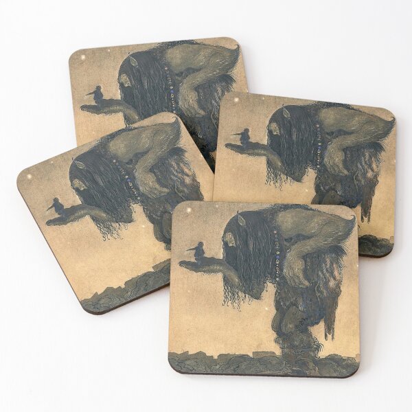 Item preview, The Giant Who Slept For Ten Thousand Years - John Bauer designed and sold by forgottenbeauty.
