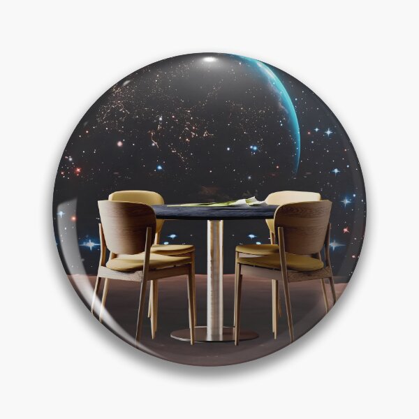 Item preview, Cosmic Dining: View of Planet Earth designed and sold by AstroTransit Co..