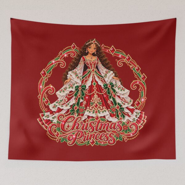 Item preview, Ruby and Emerald Christmas Princess designed and sold by meganlaub1.