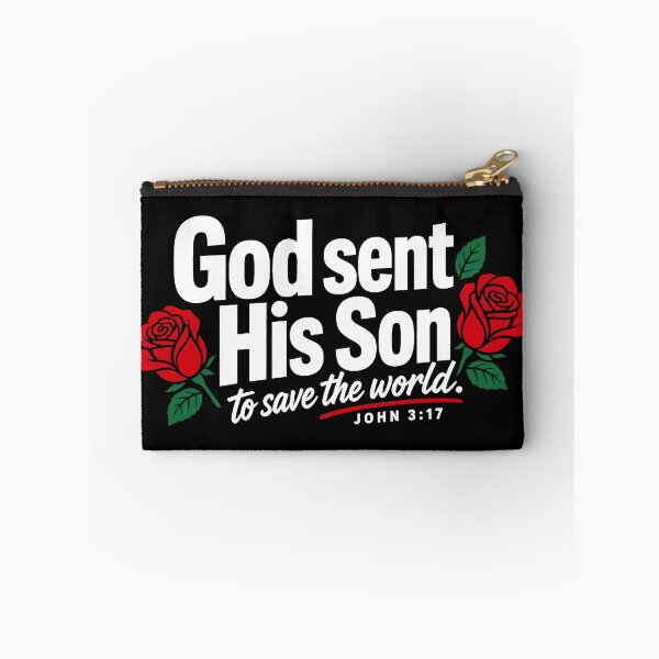 Item preview, John 3:17 God Sent His Son To Save The World designed and sold by plushism.