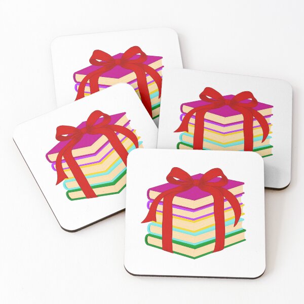 Item preview, Colourful Stack of Books designed and sold by JustJadeReads.