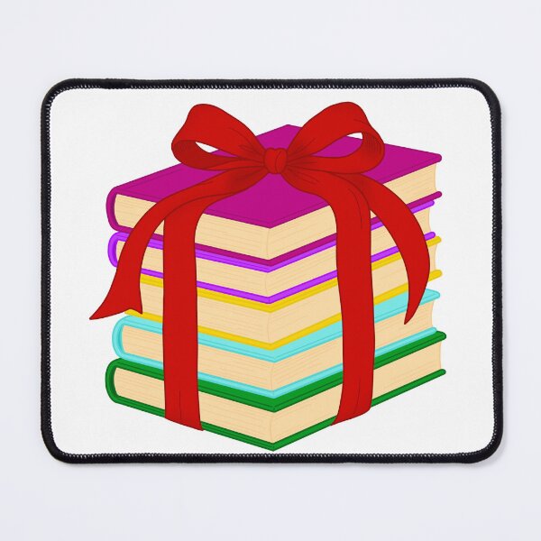 Item preview, Colourful Stack of Books designed and sold by JustJadeReads.