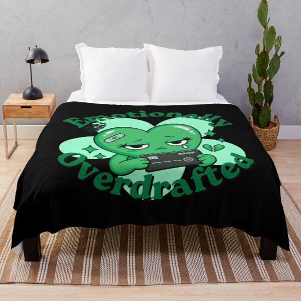 Item preview, Emotionally Overdrafted Green Heart Design designed and sold by Artography Designs.