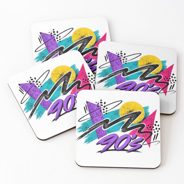 Item preview, 90's Retro Abstract Graffiti – Vintage 1990s Geometric Art designed and sold by Vibe04.