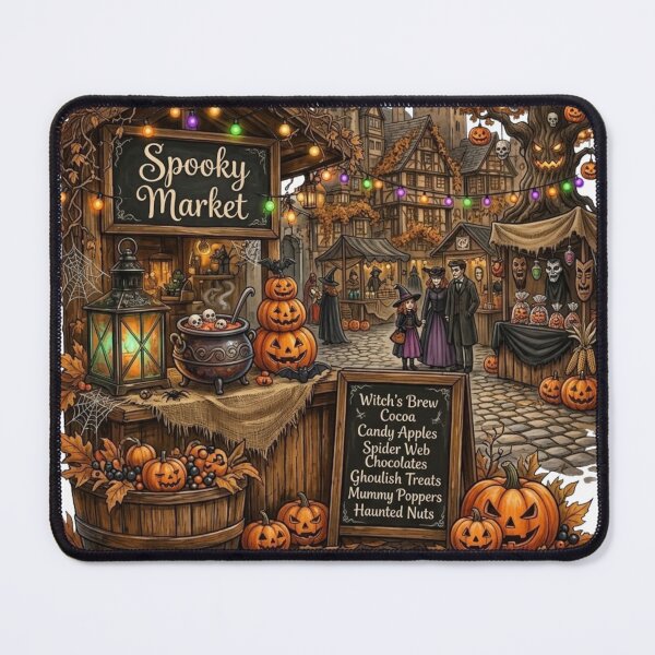 Item preview, Halloween Festival Spooky Pumpkin Market designed and sold by aliyeus.